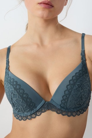 Sujetador push-up - Antracita