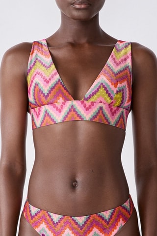 Soutien push-up Muses - Rosa e laranja