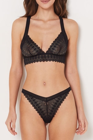 Soutien Gravure -  Preto