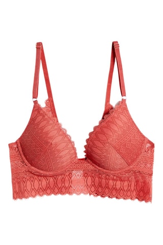 Soutien push-up Gravure - Vermelho-tijolo