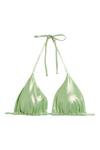 Parte de cima de biquíni Chrome - Verde-claro