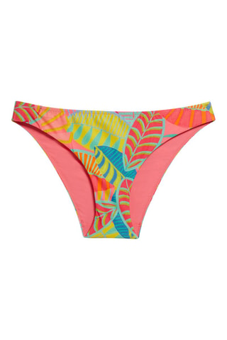 Slip bikini Peachy - Corallo e giallo 