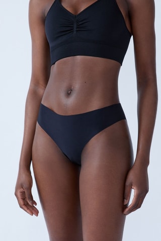 Cueca Panty Pocket - Preto