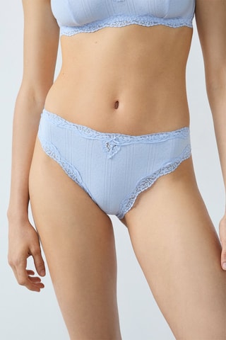 Cueca - Azul-celeste