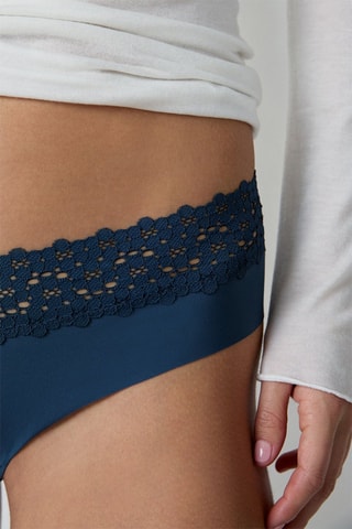 Cueca - Azul-petróleo