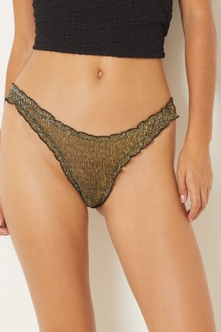 Shorties Amber Shiny - Dourado