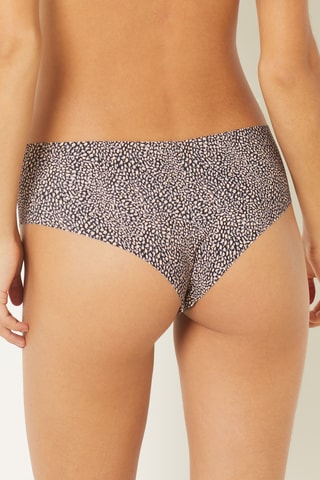 Shorties Confort Print - Preto