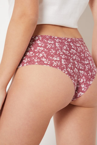 Shorty Confort print - Rojo teja