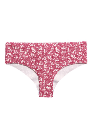 Shorty Confort print - Rojo teja