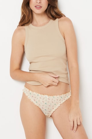 Cueca Bliss - Azul-esverdeado
