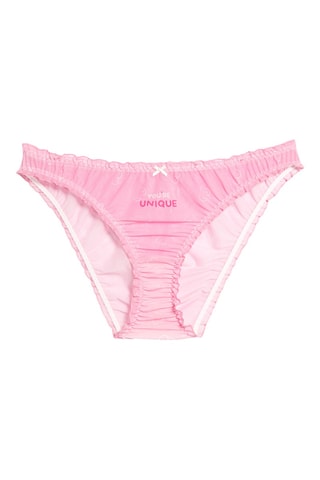 Cueca Unique - Rosa-maquilhagem