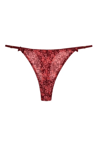 Tanga Folie - Rojo teja
