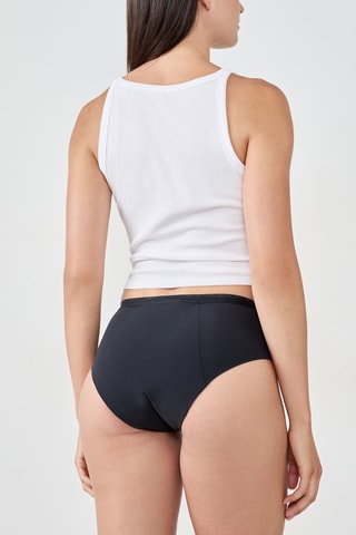 Cueca menstrual - Preto