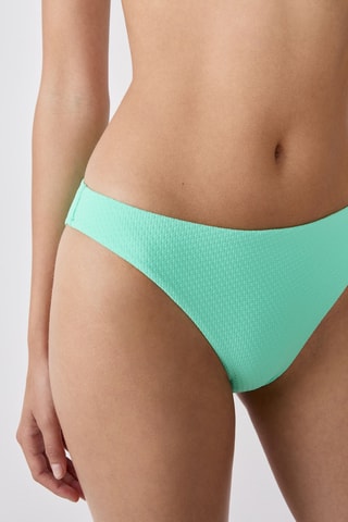 Cueca de biquíni Sardaigne - Verde-claro