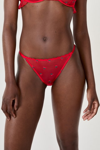 Braga de bikini Fruity - Rojo