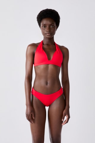 Soutien de biquíni push-up Luarca - Vermelho