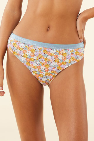 Cueca menstrual Aya Print - Fluxo importante