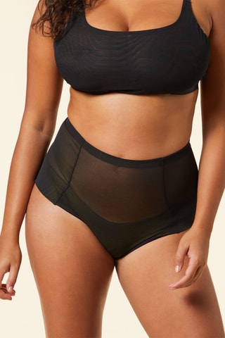 Shorties cintura subida Le Shapewear Preto - Etam