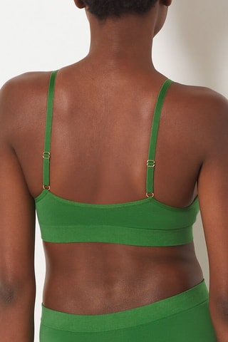Sujetador deportivo push-up Amande - Verde abeto - Etam