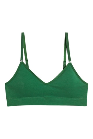 Sujetador deportivo push-up Amande - Verde abeto - Etam