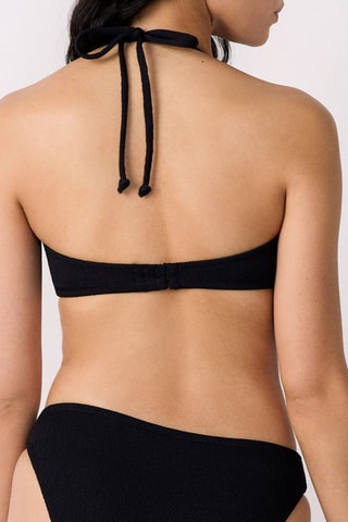 Parte de cima de biquíni push-up Lumineux - Preto