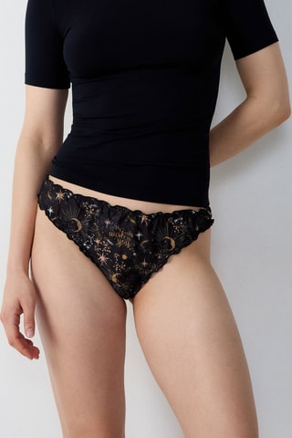 Tanga Secret santa - Preto