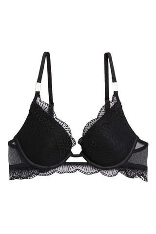 Soutien push-up Rosace - Preto