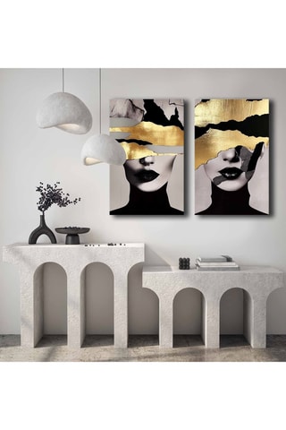 2 tableaux - 45 x 70 cm