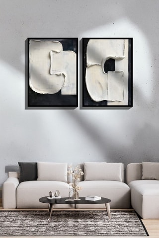 2 cuadros - 33 x 48 cm