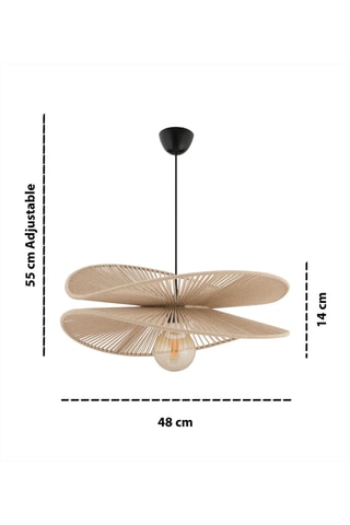 Lámpara de techo Daffodil - Beige - 40 W