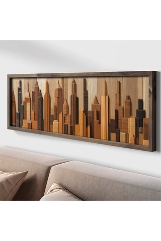 Tableau - Marron - 150 x 50 cm