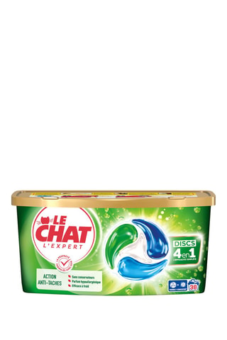 3 x 38 pastilles de lessive Le Chat Disc l'Expert