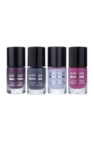 4 smalti Glamour - 4 colori