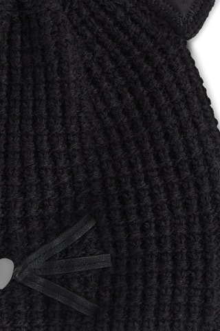 Bonnet à oreilles - Noir