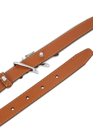 Ceinture en cuir - Marron