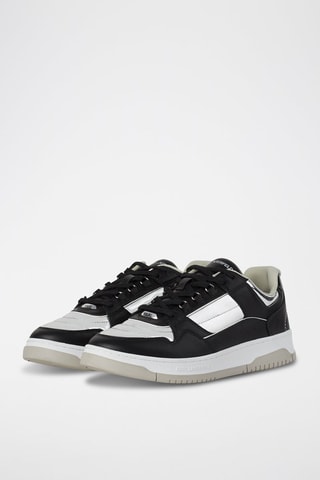 Baskets en cuir - Noir