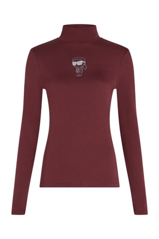 Top en coton biologique - Bordeaux