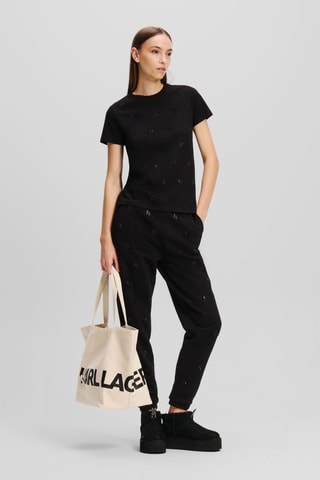 T-shirt in cotone bio - Nero