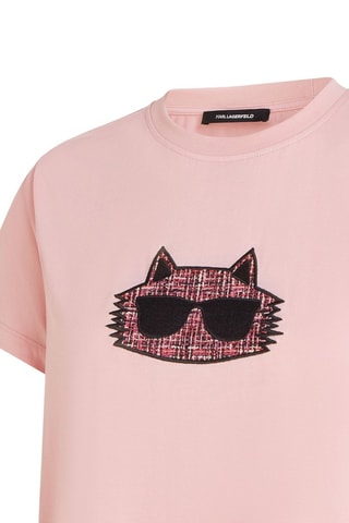 T-shirt in cotone bio - Rosa