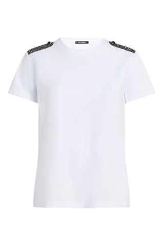 T-shirt in cotone bio - Bianco