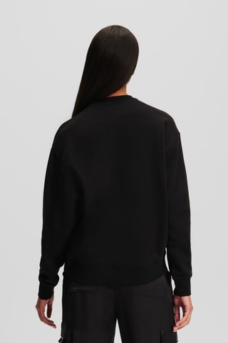 Sweat en coton biologique - Noir