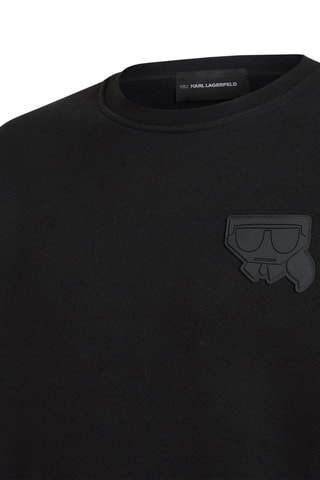 Sweat en coton biologique - Noir