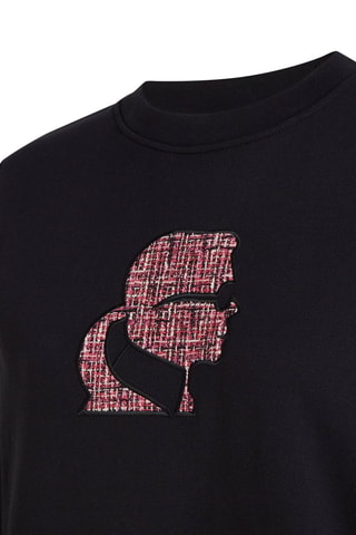 Sweat en coton biologique - Noir