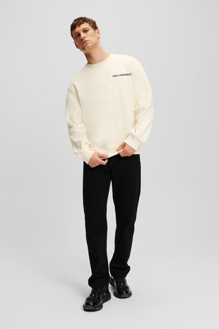 Sweat en coton biologique - Écru