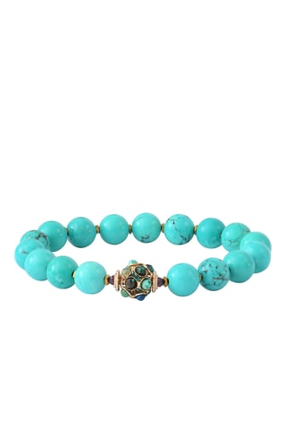 Pulsera - Crisocolas, granates, howlitas y hematitas