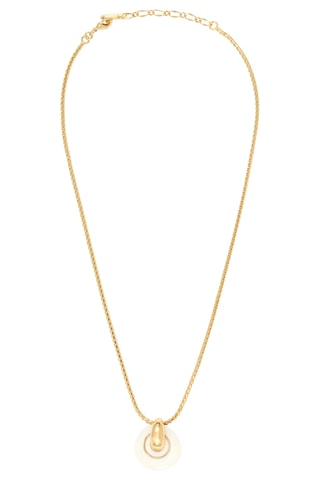 Collar bañado en oro fino amarillo