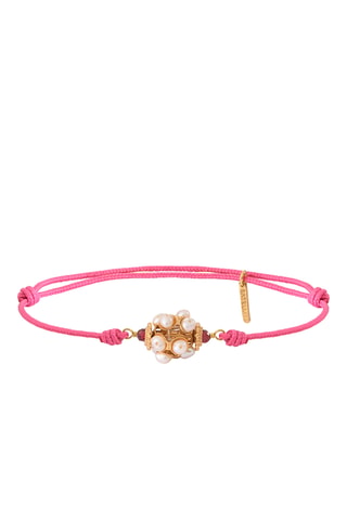 Pulsera - Rosa y dorado