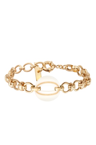 Pulsera bañada en oro fino amarillo