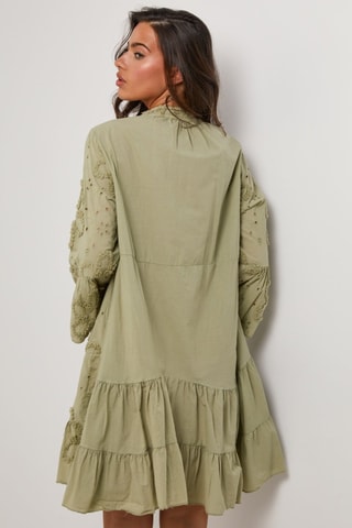 Jurk- Kaki - Groen