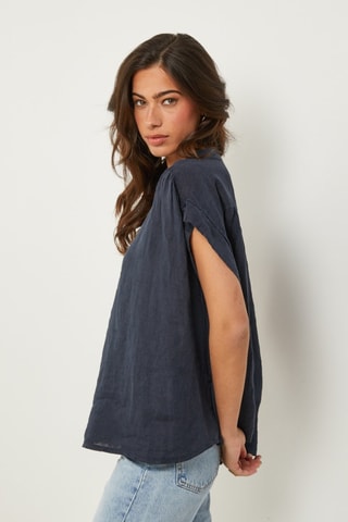 Top - Blauw